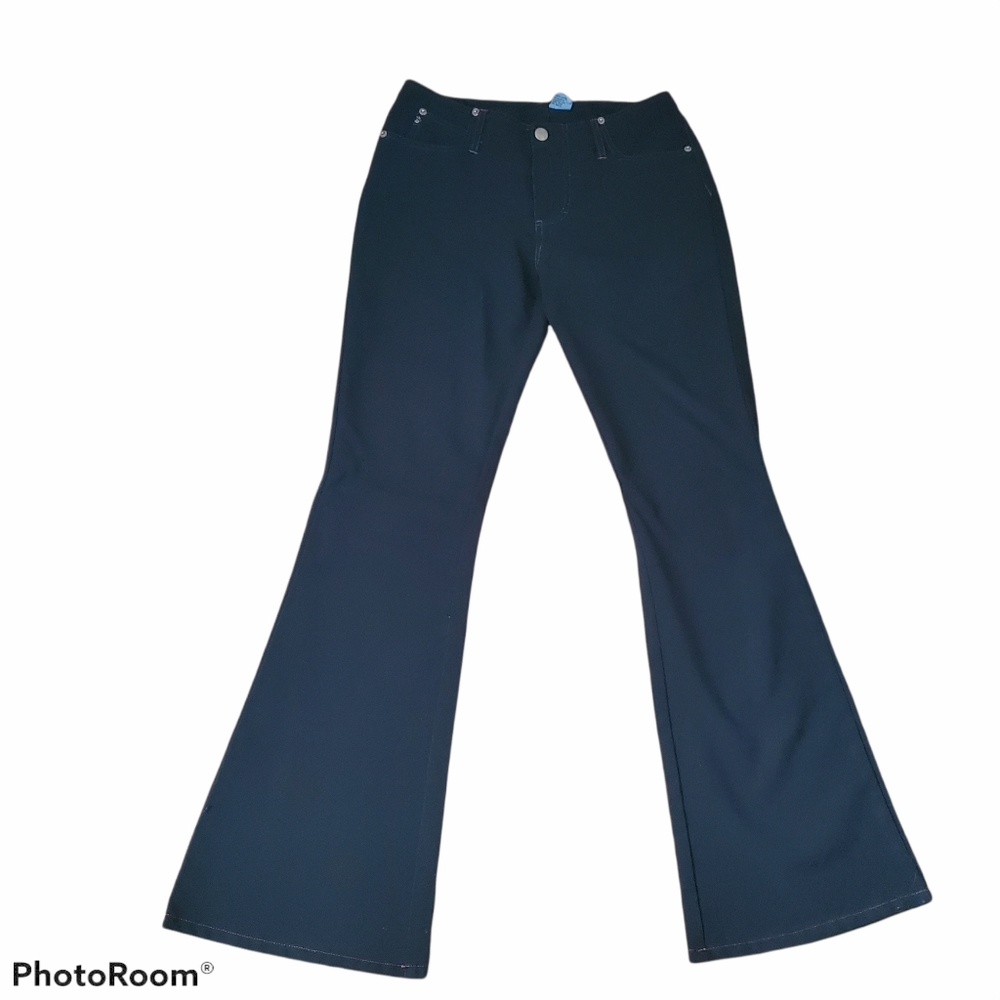 Vintage 90s Y2K Mudd Black flare leg pants/Jean style